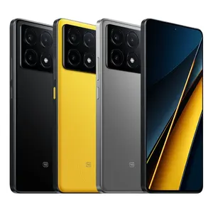 Son 2024 küresel sürüm POCO X6 Pro 5G cep telefonu ile Google oyun 8 + 256GB NFC 6.67 "1.5K akış AMOLED Smartphone