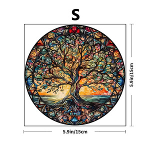 High-Difficulty Special-Shape <strong>Wooden</strong> <strong>Pegged</strong> <strong>Puzzles</strong> Imported Decorative Gift for <strong>Adults</strong> and Children Decompression Toy - Product Image 6