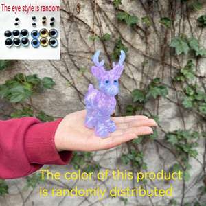 Nueva Llegada, Figura de Ciervo Realista Impresa en <span class=keywords><strong>3D</strong></span>, SDA04, Simulación de Alce, Juguete de Reno para Niños, Regalo Navideño Infantil - Product Image 5