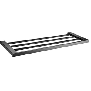 Moderne Roestvrijstalen Matzwarte Eco-Vriendelijke, Gemakkelijk Schoon Badkameraccessoires Set Wandmontage Badhardware Handdoekenset - Product Image 2