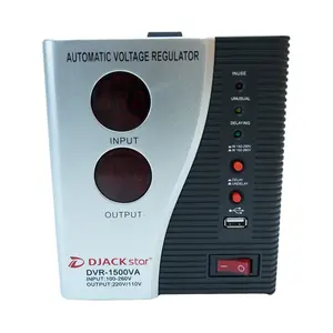 DJACK STAR DVR-1500VA電源電圧レギュレーター自動電圧レギュレーター電圧レギュレーター/スタビライザー