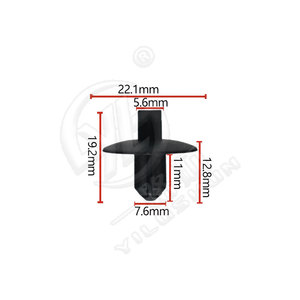 Vis de fixation pour cache-radiateur CarPu P69 pour Volkswagen Audi, clips de calandre et de pare-chocs - Product Image 4