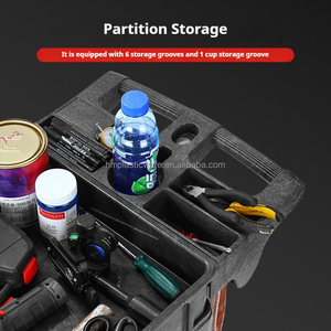 Lớn nhựa dịch vụ giỏ hàng với bánh xe-thương mại cấp tiện ích giỏ hàng cho kho - Product Image 2