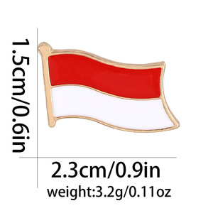 <span class=keywords><strong>Indonesia</strong></span> bandera reunión solapa Pin insignia Yakarta viaje recuerdo regalos <span class=keywords><strong>Indonesia</strong></span> escuela broche escarapela emblema Metal <span class=keywords><strong>Indonesia</strong></span> Pin - Product Image 3