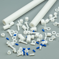 Conectores de accesorios de tubo de PTFE, venta al por mayor profesional, piezas de mecanizado CNC con mango OEM de alta calidad