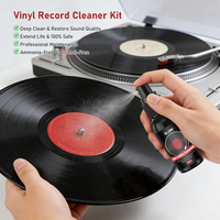 Kit de nettoyage portable 50 ml pour disques optiques, nettoyant à base d'extraits végétaux naturels pour disques vinyles, CD, DVD, élimination des rayures et de la poussière