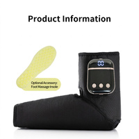 Masseur de pieds multifonctionnel avec airbag enveloppant, massage par airbag, compresse chaude à température constante, chauffage L
