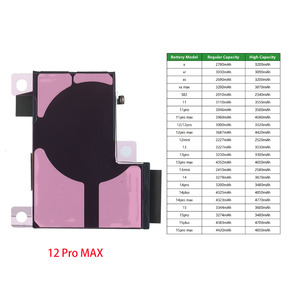 <span class=keywords><strong>Batería</strong></span> de Repuesto de Alta Calidad al por Mayor para <span class=keywords><strong>iPhone</strong></span> 12 Mini 4500 mAh, <span class=keywords><strong>Batería</strong></span> para <span class=keywords><strong>iPhone</strong></span> 12 Pro, <span class=keywords><strong>Batería</strong></span> para <span class=keywords><strong>iPhone</strong></span> 12 Pro <span class=keywords><strong>Max</strong></span> - Product Image 3