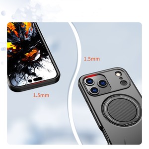 Funda Resistente Premium para iPhone 17 <span class=keywords><strong>Pro</strong></span> Max con Anillo Giratorio de 360°, Funda Antigolpes para iPhone 15 <span class=keywords><strong>Pro</strong></span> Max, 16, 17, 12, 13, 14 - Product Image 4