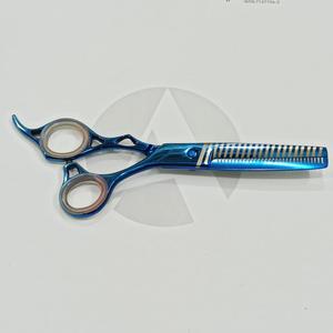 Ciseaux amincissants en acier inoxydable Ciseaux de coiffure avec repose-doigt Ciseaux de coupe de cheveux 6 pouces Salon de coiffure - Product Image 6