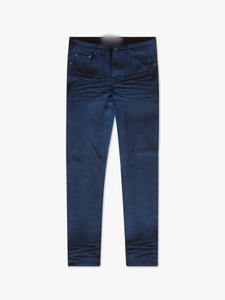 Jeans en denim pour homme de haute qualité, coupe skinny, marque AM Street, lavage vintage, taille mi-haute, style hip-hop, lavage monkey, streetwear, Y2K, OEM ODM - Product Image 1