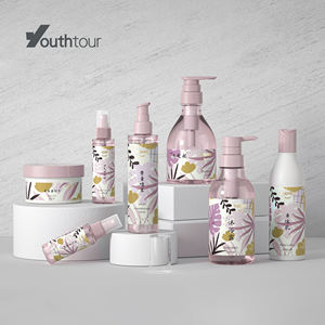 ULI Distributeur de pompe à lotion vide 300ml 400ml 500ml 600ml Bouteille d'emballage en plastique ronde cosmétique OEM ODM - Product Image 2