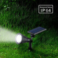 Focos solares Luces de inundación solares para exteriores Foco solar impermeable para entrada Patio Paisaje Cubierta Garaje