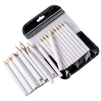 Stylo applicateur de cire pour ongles blanc, crayon court pour strass, crayon à strass auto-adhésif, stylo à points de cire pour nail art
