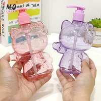 Bouteille en plastique vide en forme de chat mignon avec pompe pulvérisateur/distributeur de lotion pour emballage de shampoing ou de parfum – Vente en gros