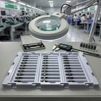 Plateau en blister multi-matériaux PET ABS PP PS, thermoformage personnalisé pour l'emballage de protection des pièces électroniques de précision