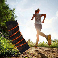 Chaussettes de Compression Manches Femmes Hommes Cheville orthèse Cuivre Nylon Demi Bout Ouvert Cheville Soutien Cheville Manches Chaussettes
