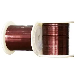 Copper Wire 99.9% Pure Flat 2*2.5Mm Electric Wires Cheap Prices Cable And Wire For Gasoline Generators
