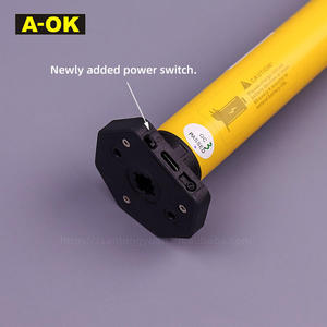 Motor Tubular AOK AM25-1/25-ES-E con Control Remoto y Batería de Litio Integrada A-OK - Product Image 4