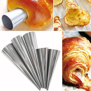 Crema in Acciaio inox Corno Cono di Metallo Forma della torta di Cottura Utensili Per Cannoli - Product Image 5