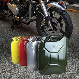 Réservoir de carburant professionnel 10L 20 litres pour motos bidon d'essence à essence Portable pour voyage avec support - Product Image 1