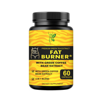 Cápsulas Quemagrasas Personalizadas de Fábrica con Extracto de Café Verde, Favorecen el Control del Apetito, Píldoras de Extracto de Café Verde