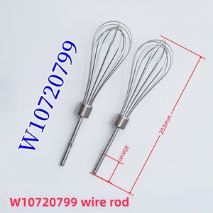 Repuestos <span class=keywords><strong>para</strong></span> Batidor de Huevos, Batidores de Acero Inoxidable 304, Ganchos <span class=keywords><strong>para</strong></span> Amasar, Accesorios <span class=keywords><strong>para</strong></span> Mezcladora de Repostería - Product Image 1