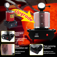 Peralatan Perhiasan Tungku Pelebur Emas Induksi 1/2/3KG 1150 ℃   110V/220V untuk Perlakuan Panas Tembaga Aluminium Perak Bekas