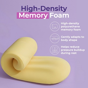 Coussin lombaire personnalisable à mémoire de forme à récupération lente pour soulager le stress, support lombaire en mousse à mémoire de forme pour le dos - Product Image 2