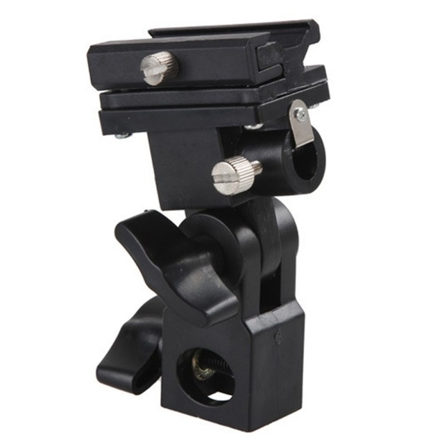 Photography Accessories Flash Bracket B Hot Shoe Umbrella Holder Swivel Light Stand Compatible With Canon/Yongnuo/Nikon Camera