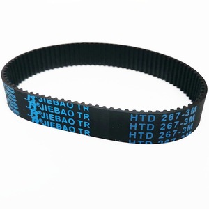 Correa Dentada Síncrona JIEBAO HTD1125-3M, Correa de Transferencia de Posición Precisa para Equipos de Movimiento Lineal - Product Image 2