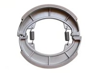 Plaquettes de frein arrière à tambour avec ressort pour moto Bajaj Boxer BM150 – Pièces de rechange pour garnitures de frein
