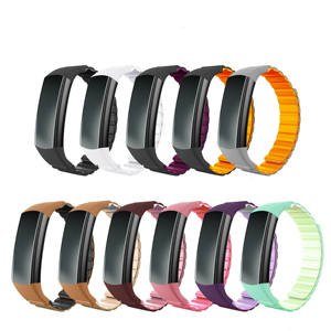 Trendybay nouveau bracelet de montre magnétique en silicone solide pour <span class=keywords><strong>Huawei</strong></span> <span class=keywords><strong>Honor</strong></span> 4/<span class=keywords><strong>5</strong></span> bande de Bracelet souple réglable avec ajustement confortable - Product Image 1
