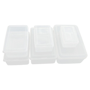Food Container Rectangle With Lid Stackable For Food Storage And Organization - Product Image 1