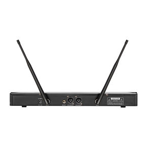 Nuevo Sistema de Micrófono Inalámbrico Profesional DR666 de 2 Canales con Cable Flexible, Cancelación de Ruido, Metal y Plástico - Product Image 6