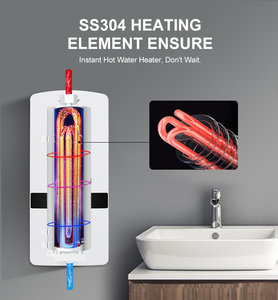 Factory <strong>Company</strong> Tankless Instantaneous Water <strong>Heater</strong> Memory Function Adjustable Temperature for Bathroom Commerical - Product Image 6