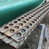 Paneles de pista todoterreno de aluminio y tablas de recuperación 4WD para tracción de vehículos y acceso temporal al suelo en terreno blando