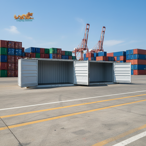 Conteneur maritime HC de 40 pieds avec ouverture latérale, longueur de 40 pieds, High <span class=keywords><strong>Cube</strong></span> 40 40hc, conteneur à ouverture latérale avec colonnes - Product Image 1