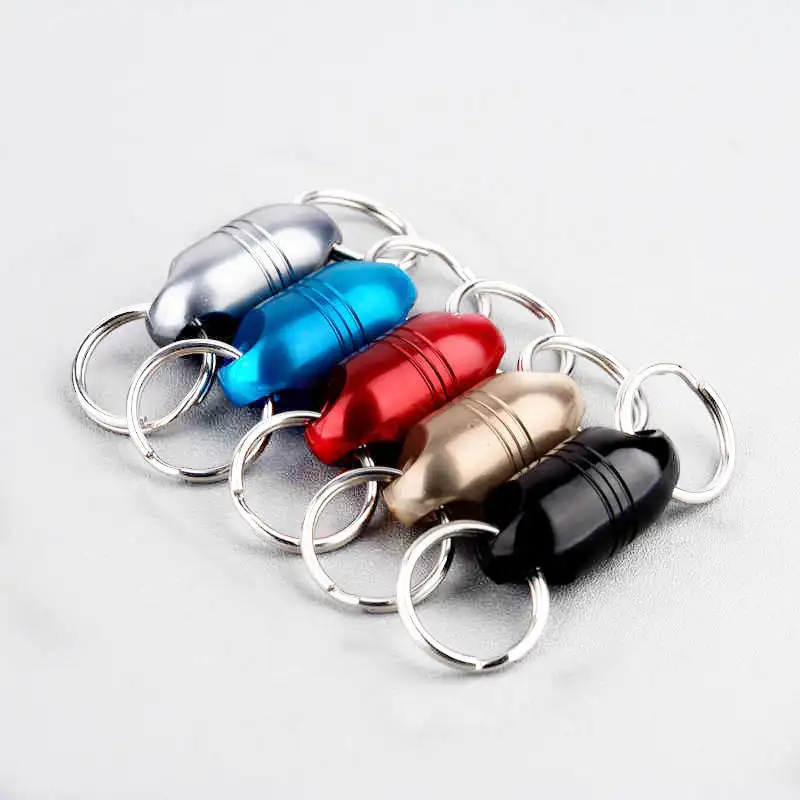 Aluminum Shell Magnetic fishing Net Keychain Climbing Magnetic magnet Quick Release Connector clip buckle holder