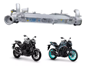 Radiador Ya-ma-ha <span class=keywords><strong>MT03</strong></span> MT-03 para Motocicleta, Años <span class=keywords><strong>2017</strong></span> a 2023, 36524fz2 B04E246100 - Product Image 2