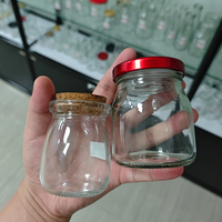 Puding Madu Selai Jelly Kustom Pabrik dalam Stoples Kaca dengan Tutup