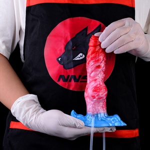 NNSX Godemiché Gonflable Multifonctionnel et Éjaculant, Pénis Monstrueux, Pénis Animal, Pénis Artificiel Fantaisie, Godemiché Gonflable - Product Image 5