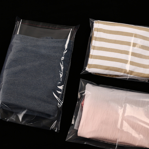 Sacs en plastique transparents en PE refermables autocollants pour supermarchés, expositions, vêtements, emballage et expédition, 100 microns - Product Image 6
