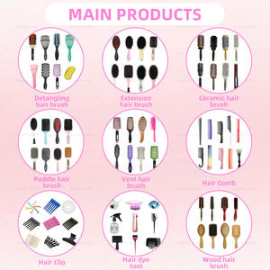 <span class=keywords><strong>Cepillo</strong></span> para el Cabello de Cerdas de Jabalí y Nailon, Herramientas de Peinado, <span class=keywords><strong>Cepillo</strong></span> para Desenredar el Cabello con Ventilación para un Secado con Secador Más Rápido - Product Image 5