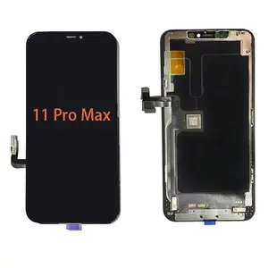 Iphone 11 için Pantalla pro max lcd iphone 11 için ecran pro max ekran yedek cep telefonu lcd'ler ekran