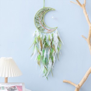 Variedad de Atrapasueños de Árbol de la Vida con Grava Natural, Adornos Colgantes de Plumas Coloridas y Campanas de Viento <span class=keywords><strong>para</strong></span> Decoración de Pared - Product Image 6