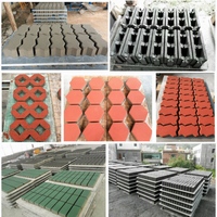 Machine automatique de fabrication de blocs de béton QT8-15, 15360 pièces par 8 heures, machine à briques à commande PLC