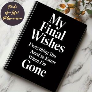 Customizable Mini PVC Cover Elegant Plant <b>Journal</b> & Legacy Important Documents Planner - Product Image 3