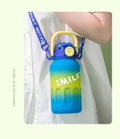 Bouteille d'eau pour enfants, bouteille thermique anti-fuite avec couvercle pour le sport, la gym, le camping, sans BPA