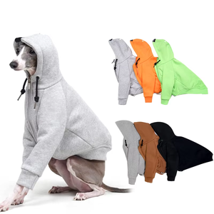 Custom Designed Luxury Cotton-Polyester Love My Whippet Dog Hoodie Cute <strong>Greyhound</strong> with Personalised Whip <strong>for</strong> Spring - Product Image 1